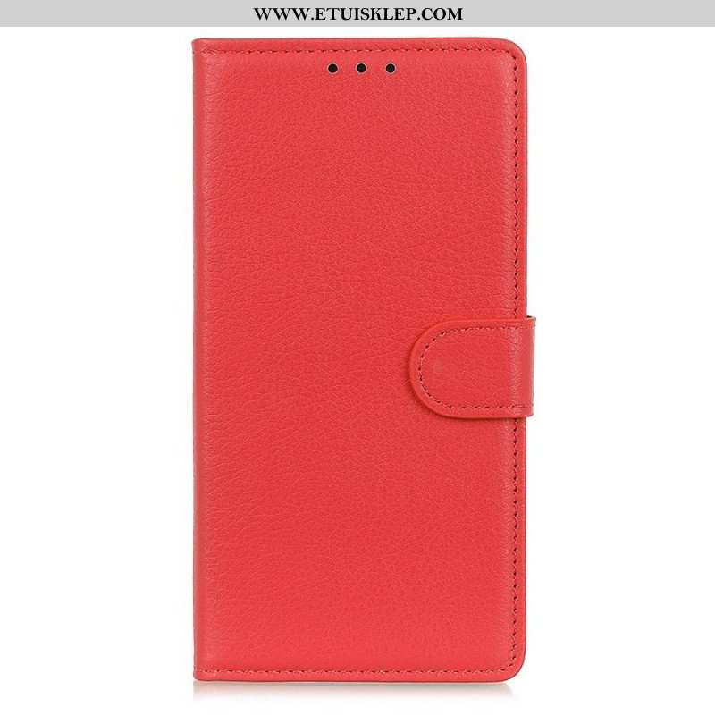 Etui Folio do Samsung Galaxy M53 5G Tradycyjna Sztuczna Skóra